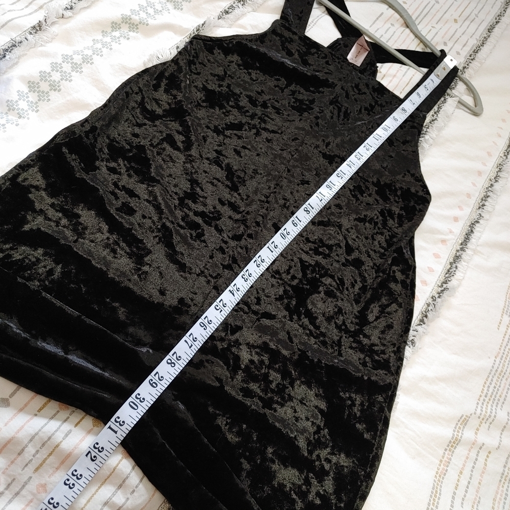 Smash + Tess black velvet romperalls size XS - Picture 14 of 15